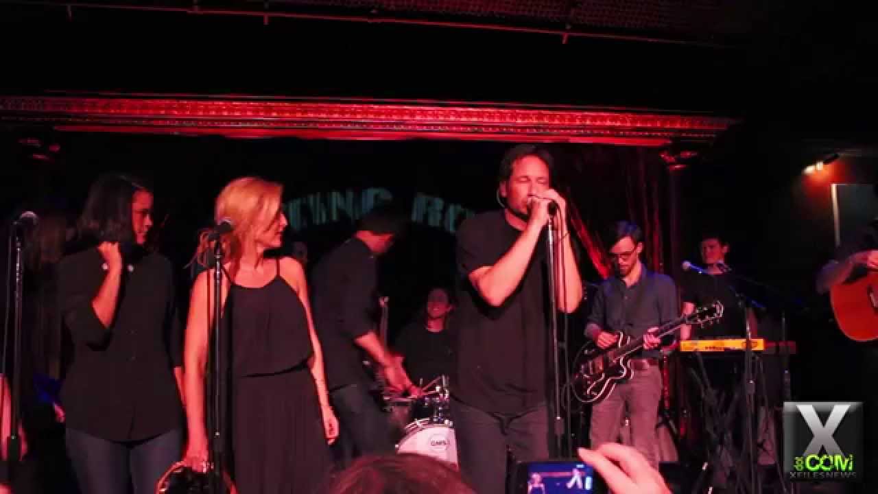 David Duchovny, Madie Martin & Gillian Anderson @ The Cutting Room - 2nd Encore