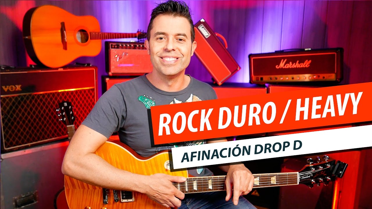 Cómo tocar Rock Duro / Heavy en Guitarra y Drop D  | Guitarraviva