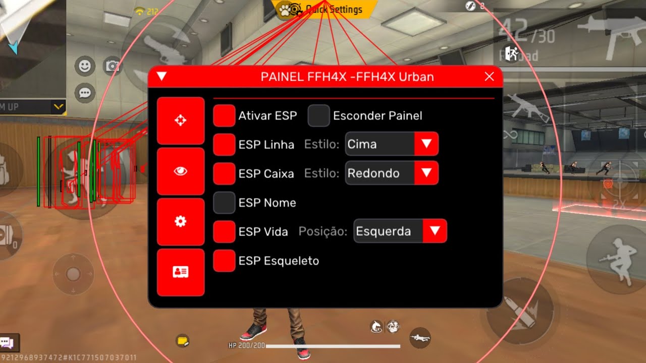 Панель модов FFH4X ✅ Прямая ссылка XIT для Android и iOS, защита от бана, MediaFire