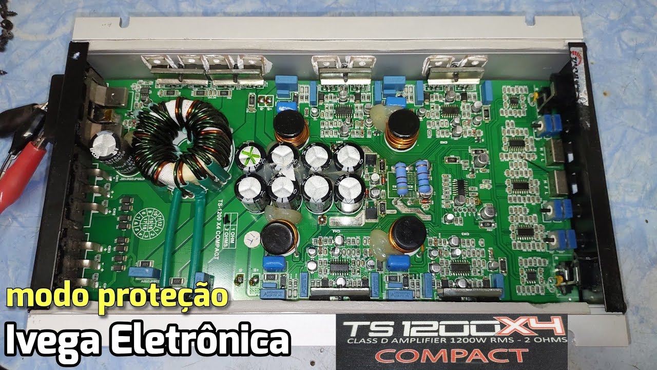 TS1200x4 Compact, em proteção, dicas de conserto