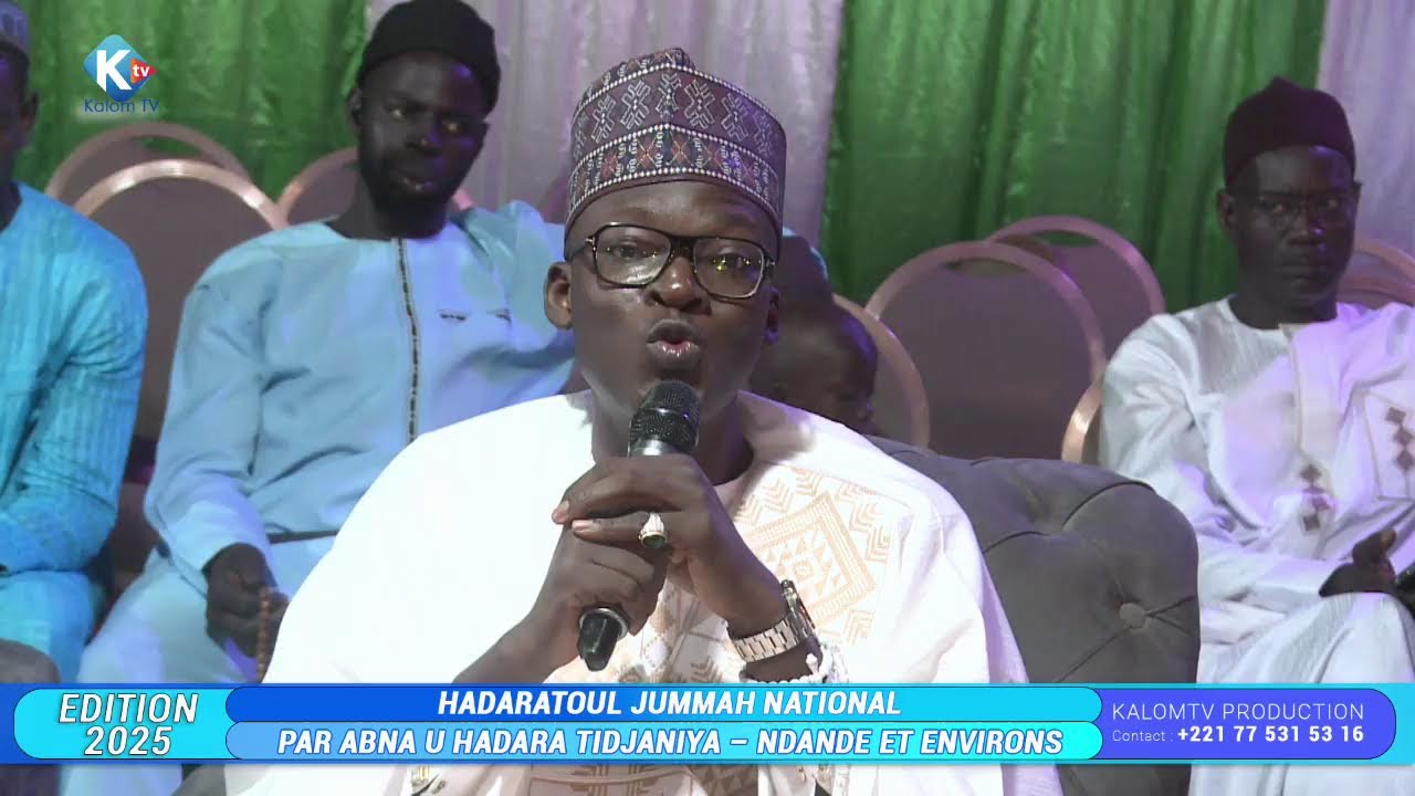 🛑 Hadaratoul Jummah national - ABNA U HADARA TIDJANIYA – Ndande et Environs
