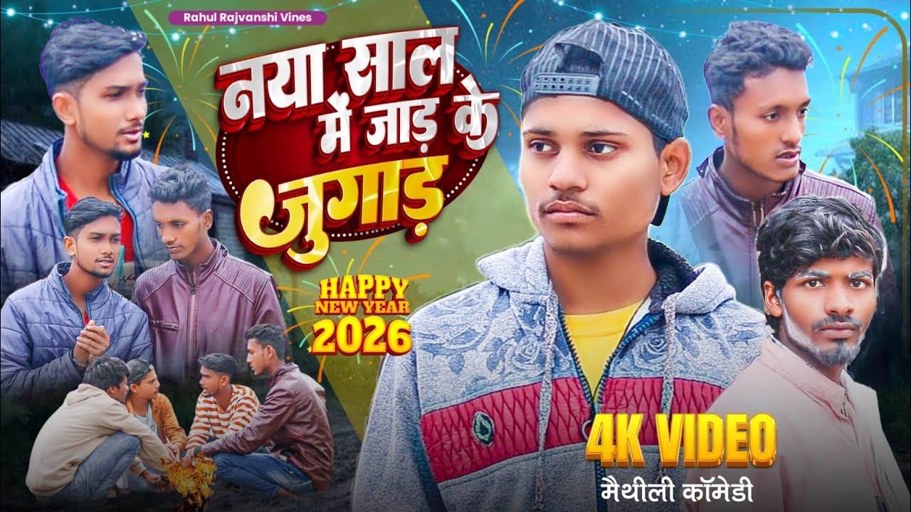 नया साल में जाड़ ke जुगाड़ | Naya Saal Me Jar Ke Jugar #Rahul Rajvanshi Ka New Comedy Video #newyear