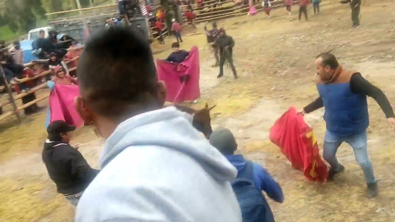 FIESTAS -Toros (SAN MIGUEL DE POMACHACA) RIOBAMBA. Septiembre 28;29;30