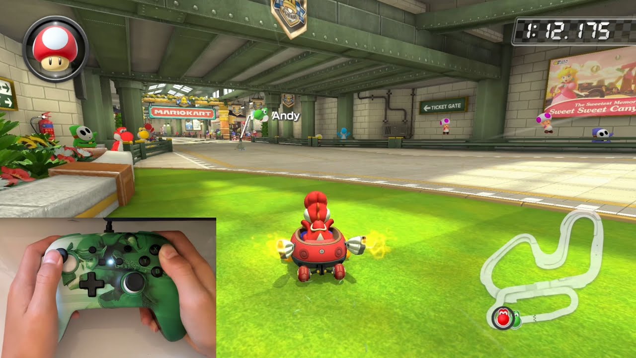 Super Bell Subway 150cc Handcam I Mario Kart 8 Deluxe Time Trials 1:50.957