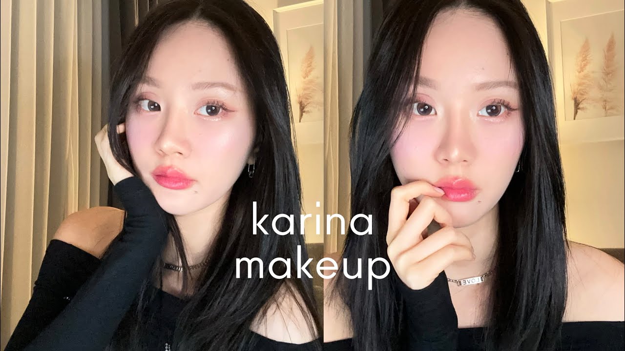 Karina makeup ‎‎⋆‎｡˚☆✩˚｡⋆ | cool tone ˶˃ᴗ˂˶