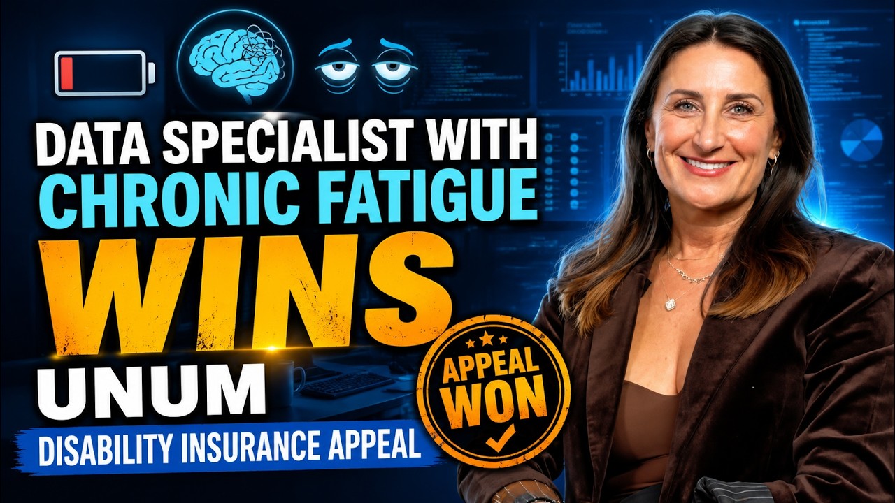 Data Specialist With Chronic Fatigue Wins UNUM Disability Appeal