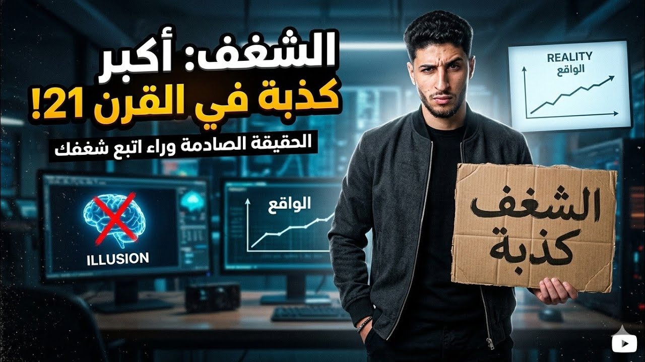 الشغف: أكبر كذبة في القرن 21 | لماذا يجب أن تتوقف عن البحث عنه؟