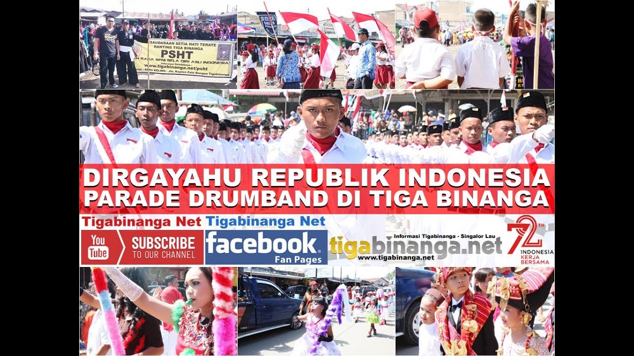 HUT RI 72 TIGA BINANGA (Parade Drumband)
