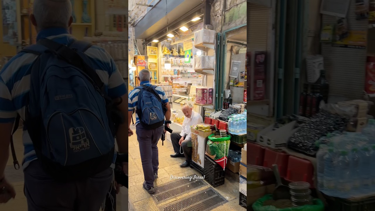 The Old City Market in Jerusalem, Israel 2024