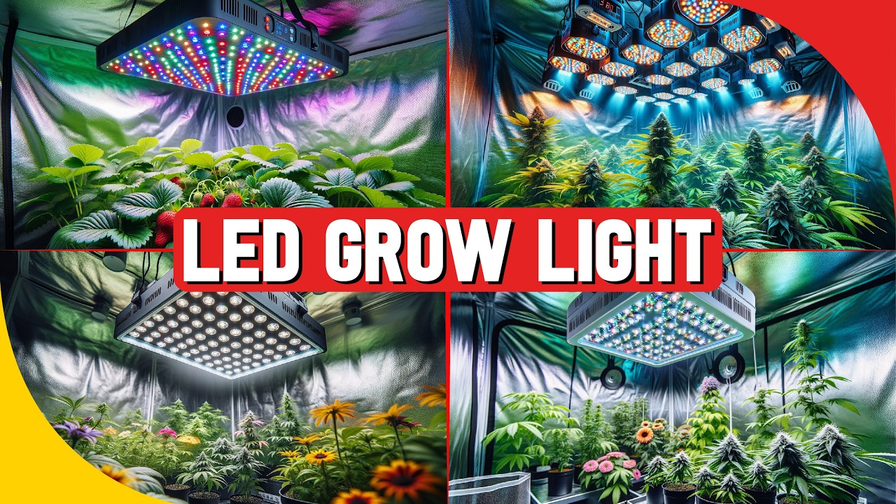 Best LED Grow Light for 4x4 Tent | Indoor Plant Light | Review