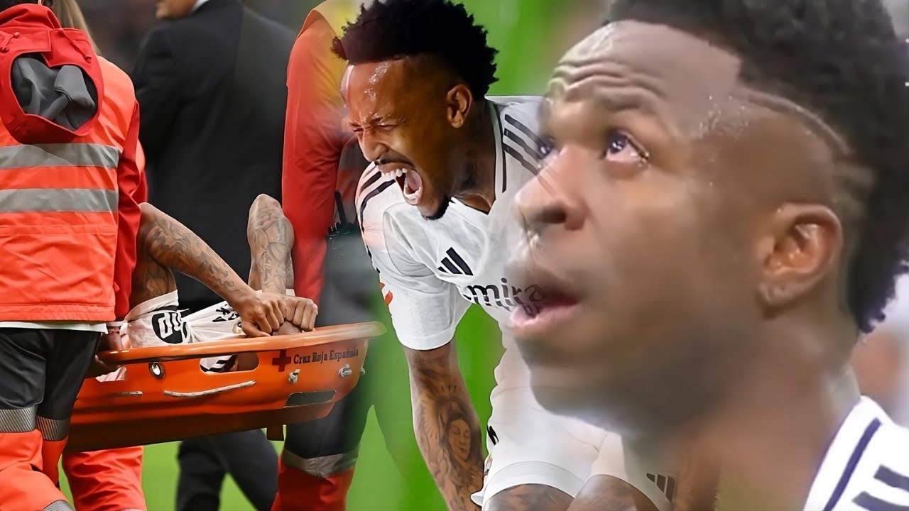 😭 La Reacción de Vinicius a la grave lesión de Militao