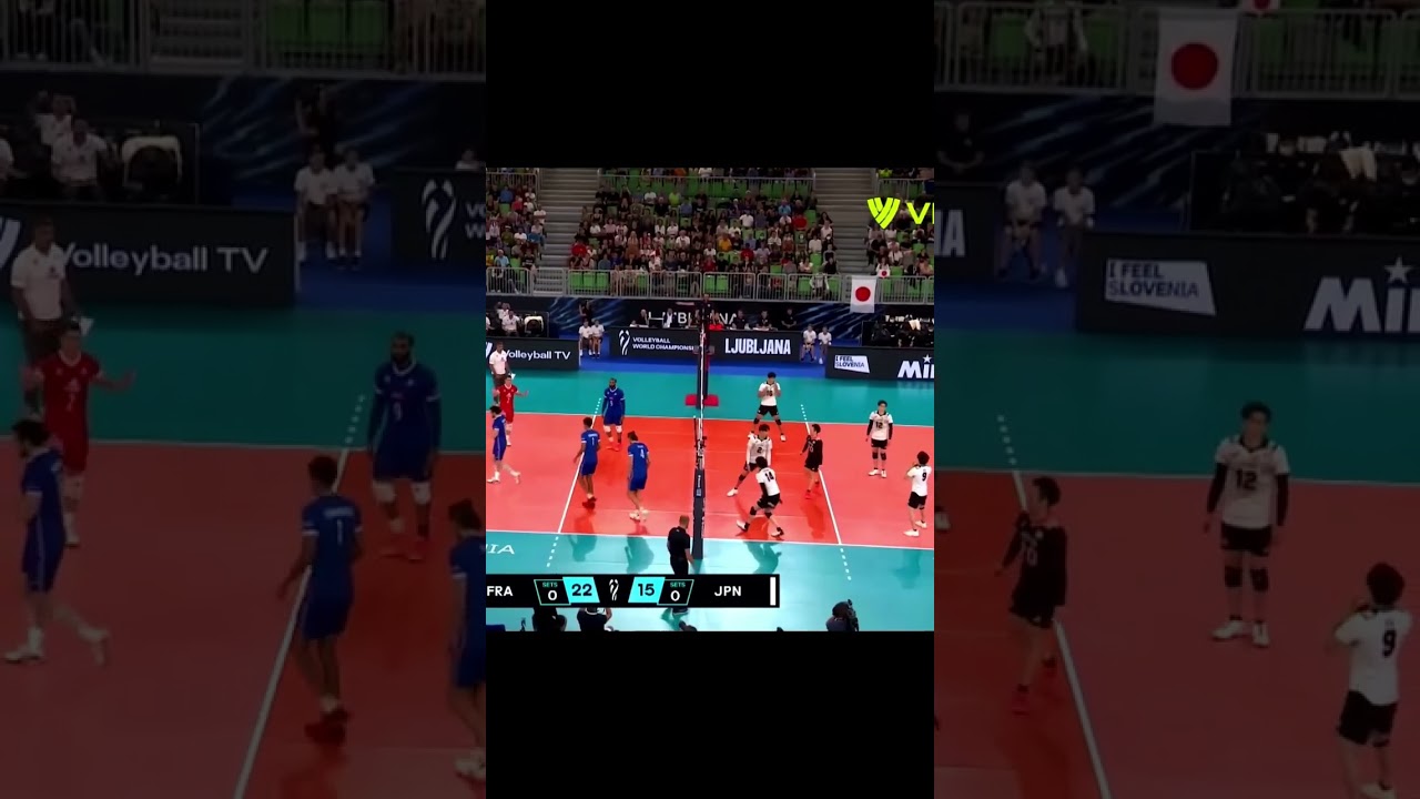 France 🇫🇷😮&zwj;💨 #france #nishida #volleyball #mvp