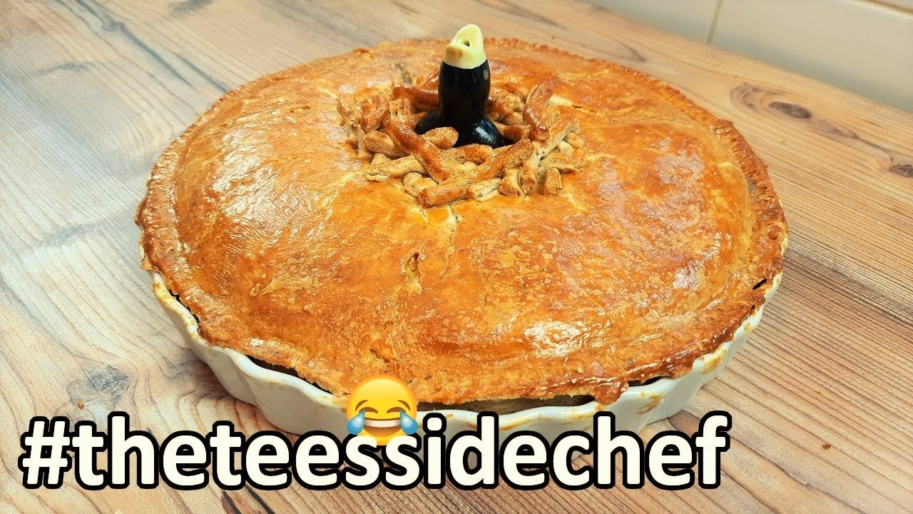 My CHEATING Wife's Chicken And Mushroom Pie With A Pie Bird