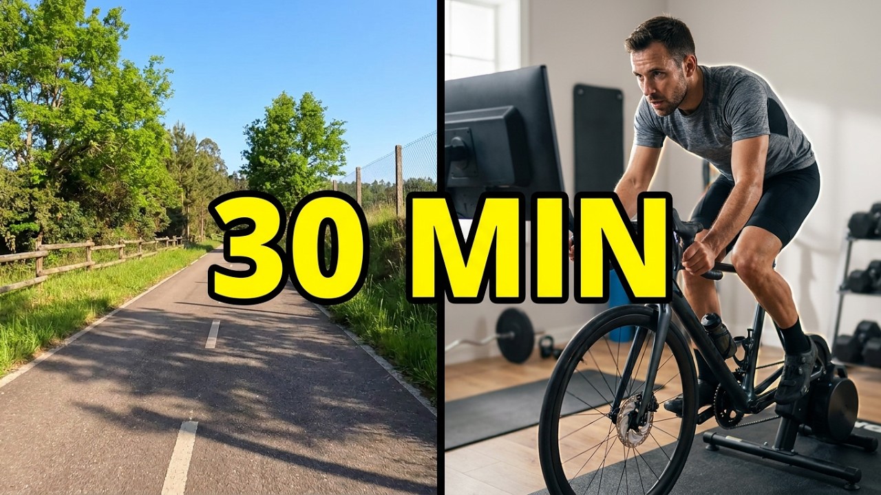 30 MINUTOS DE TREINO DE BIKE INDOOR: NA ECOPISTA DO VOUGA AVEIRO PORTUGAL
