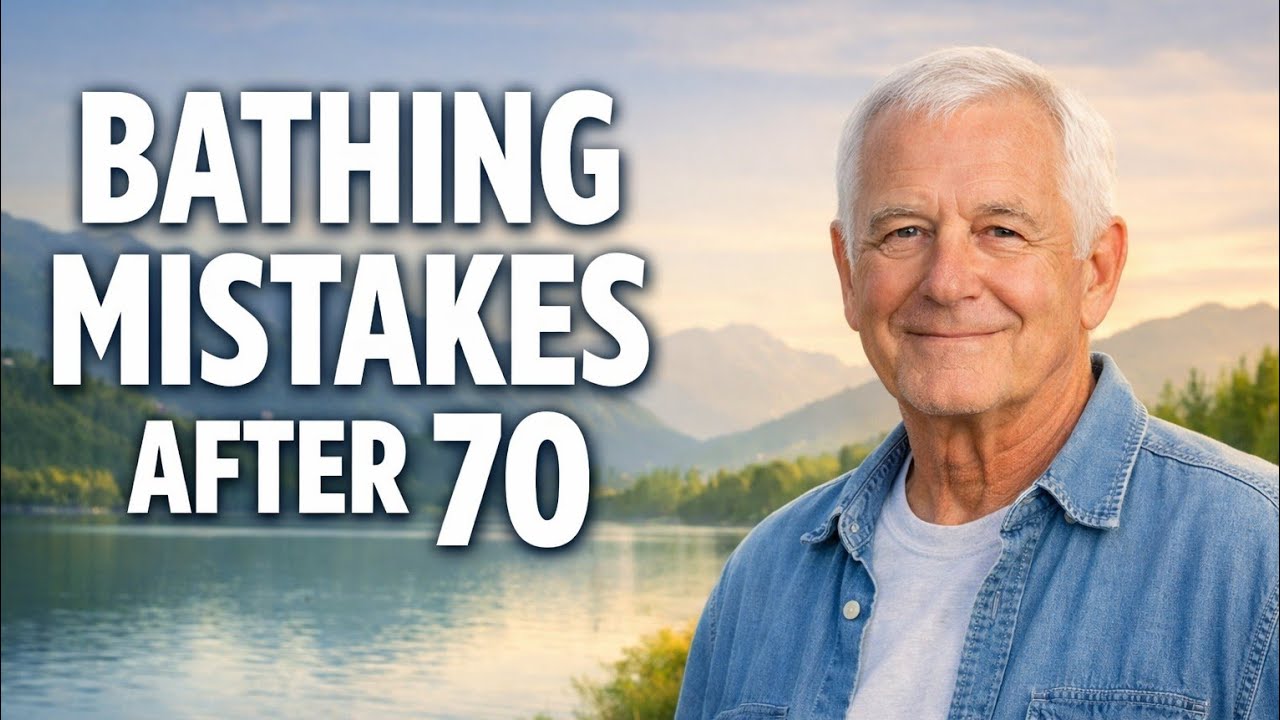 Bathing Mistakes Seniors Should Avoid After 70 (Science-Based Skin Tips)
