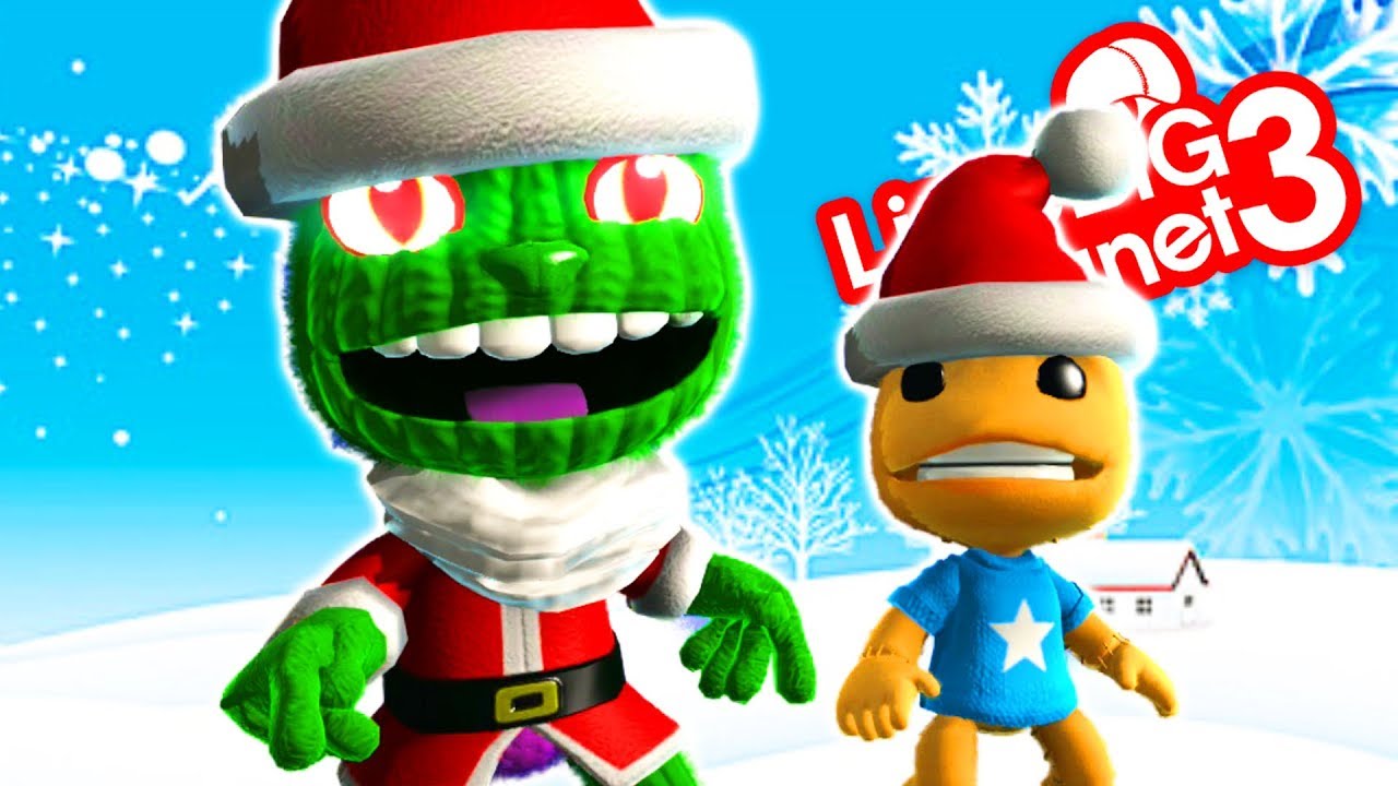 🎄 How the Grinch Stole Christmas With Kick The Buddy 🎁 LittleBigPlanet 3 PS4 Gameplay
