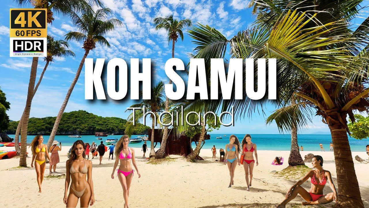 KOH SAMUI - Thailand’s Most Beautiful Island | Ultimate Travel Guide With Captions [4K HDR]