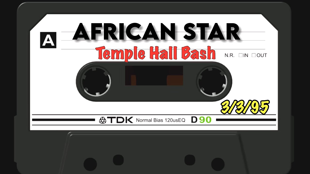 HOT Dancehall Sound Clash - African Star - Temple Hall Bash (3/3/95)