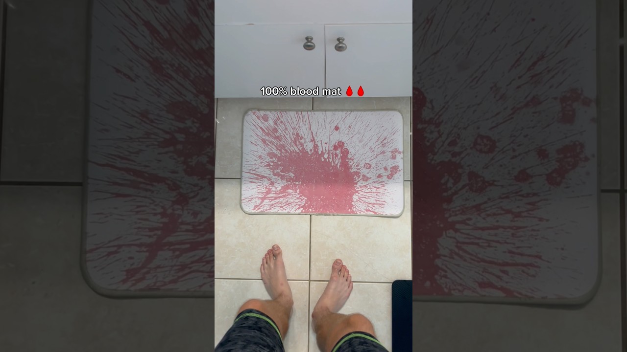 Introducing the blood rug THICC 🩸🩸