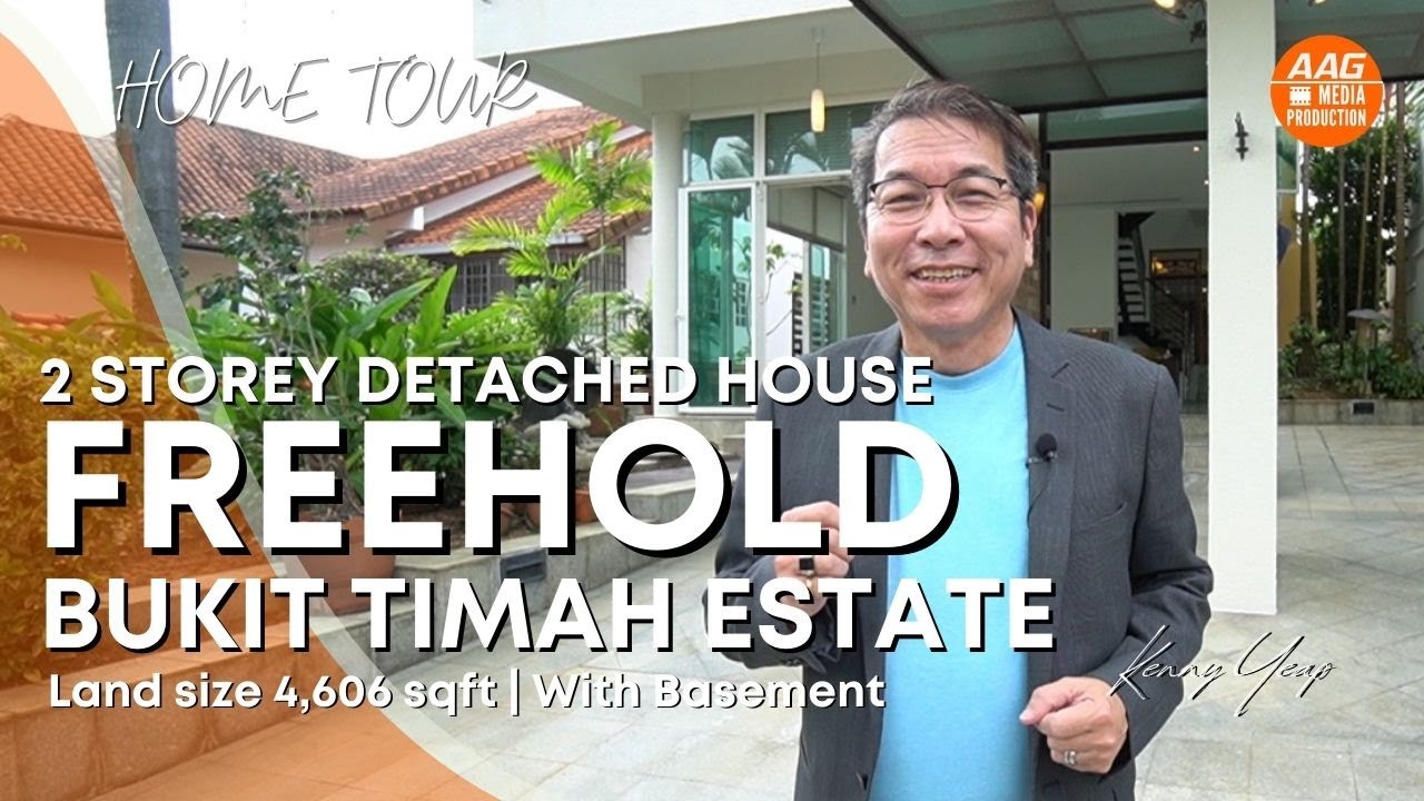 Singapore Landed Property Home Tour | FREEHOLD Detached House At Bukit Timah by Kenny Yeap