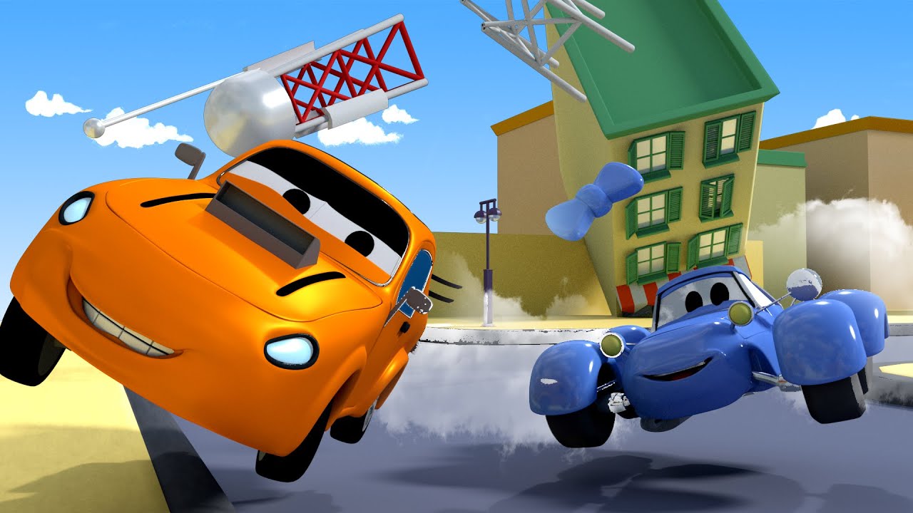 Autohl&iacute;dka ve Městě Aut 🚓  Z&aacute;vod - N&aacute;klaď&aacute;ky pro děti