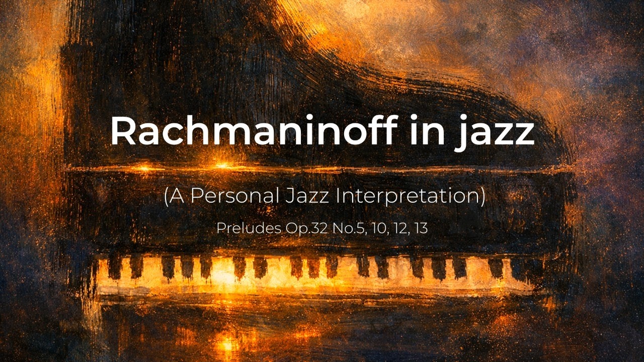 Рахманинов в джазе (Прелюдии Op.32 №5 · 10 · 12 · 13)