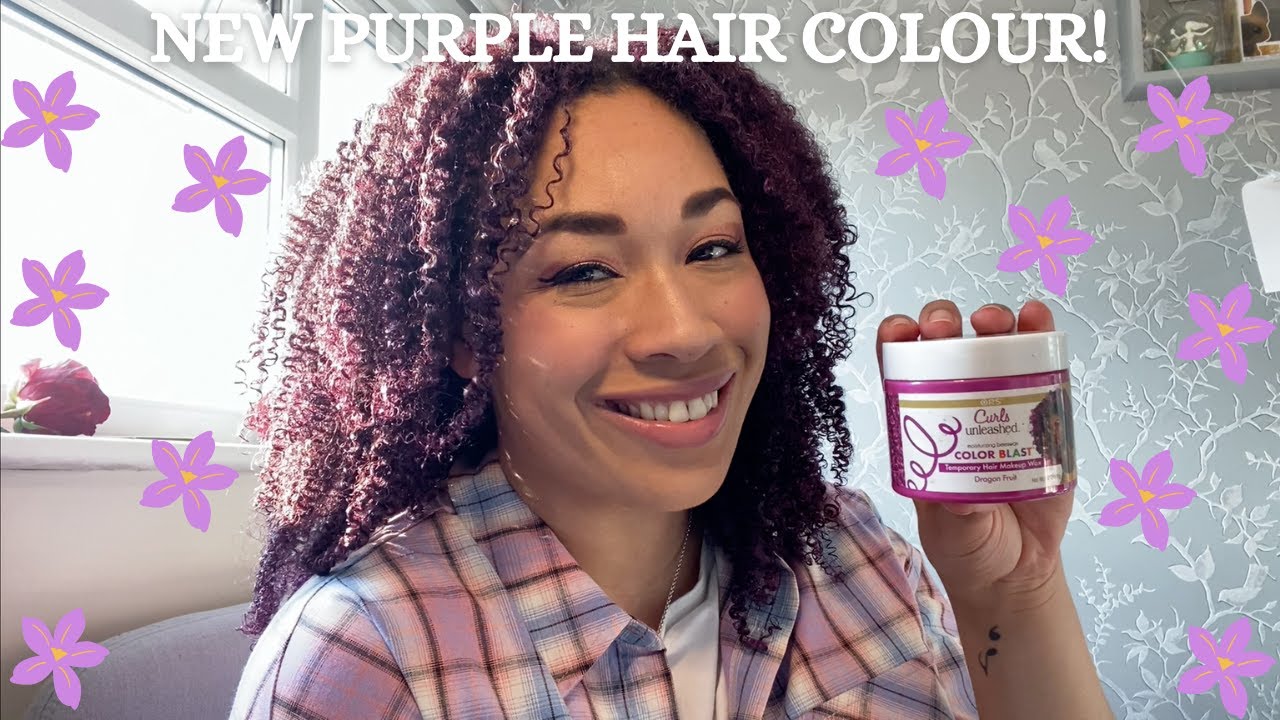 ORS CURLS UNLEASHED COLOR WAX DRAGON FRUIT RESULTS!