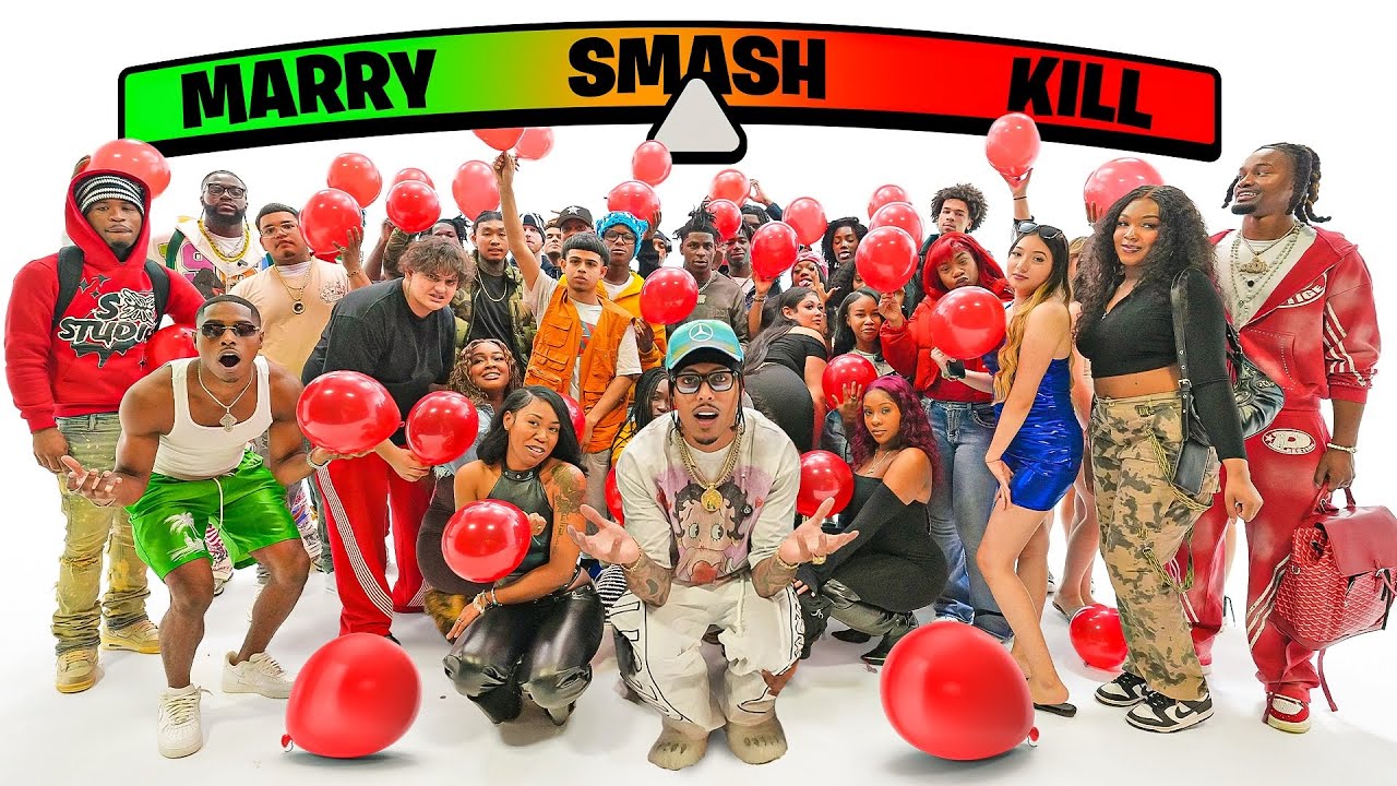 Marry, Smash, Or Kill To Find Love! | Pop The Balloon!