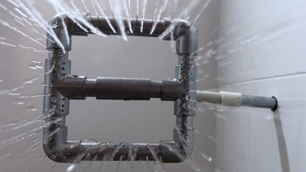 DUCHA CON PVC/haciendolo facil