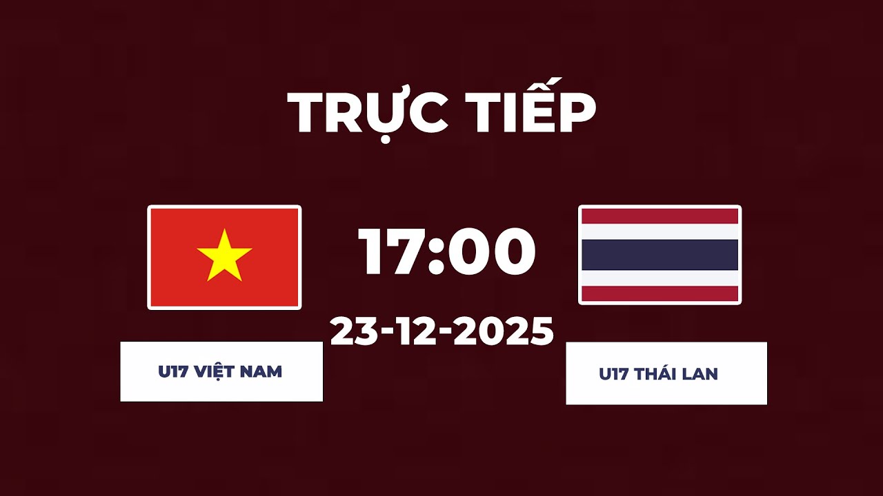 U17 Việt Nam vs U17 Th&aacute;i Lan | Trận Đấu Kinh Điển Khiến Voi Chiến Kh&oacute;c Ngất