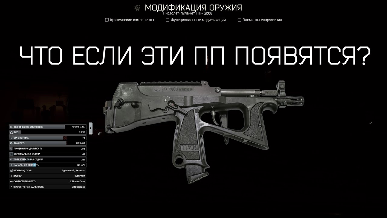Небольшая история отечественных ПП и как они могли бы выглядеть в Таркове [Проект Оружейка]