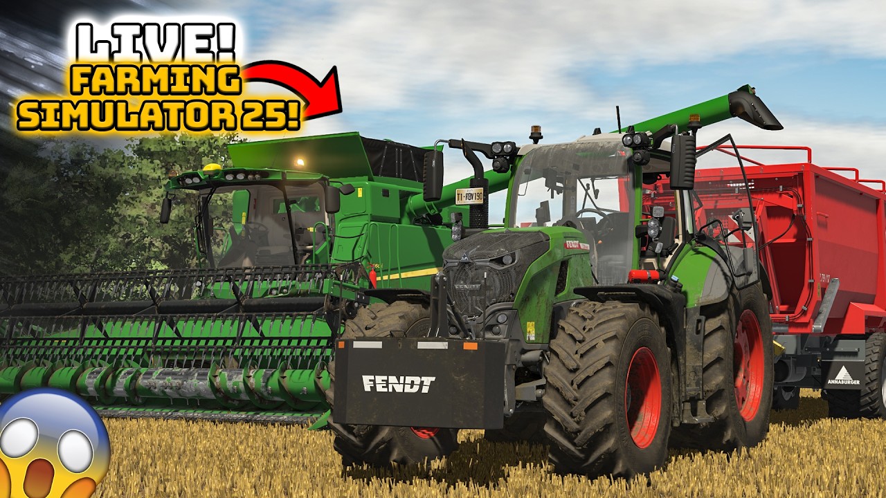 🔴LIVE! - No to mamy live, kurcze🤫 Farming Simulator 25🔥#fs22 #fs25 #farmingsimulator25
