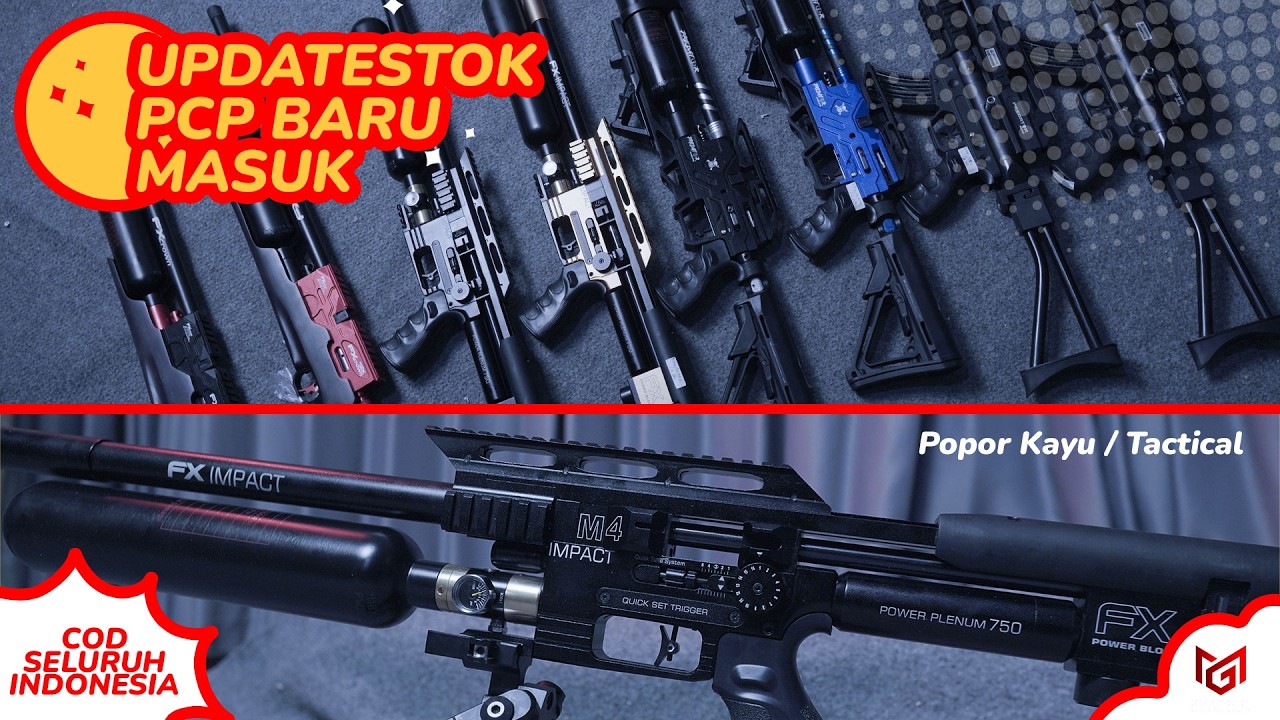 FX IMPACT M4 LOKAL READY 😍 | UPDATE STOCK PCP TERBARU | GM SPORT 