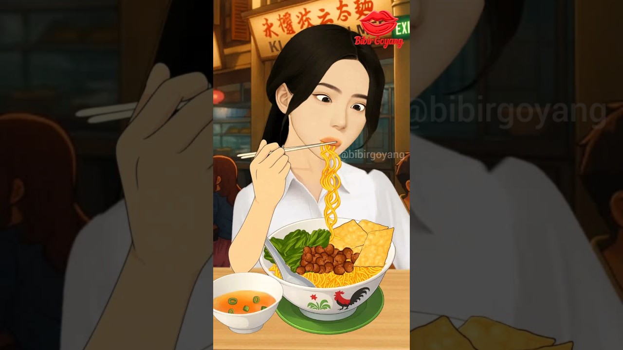 Mie Ayam x Pangsit Goreng ASMR | All the Slurps & Crunches You Need 