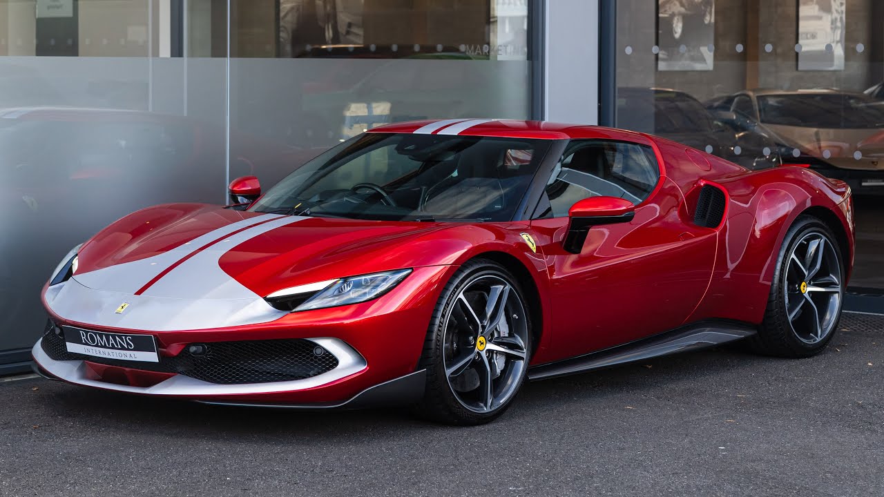 2022 Ferrari 296 GTB Assetto Fiorano - Rosso Magma - Walkaround + Engine & Exhaust Sound