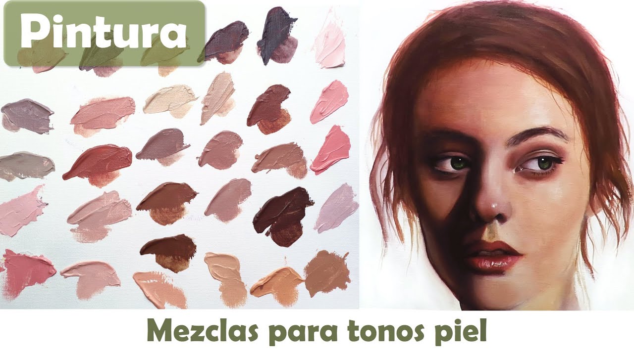 Mezclas para tonos de piel - Cómo saber que colores usar - Teoría del color simplificada