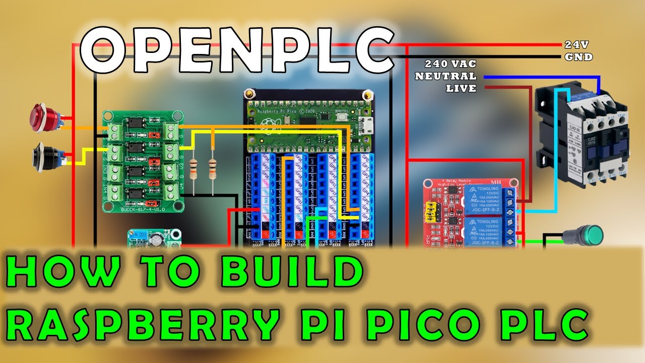 Как собрать ПЛК Raspberry Pi Pico || Редактор OpenPLC