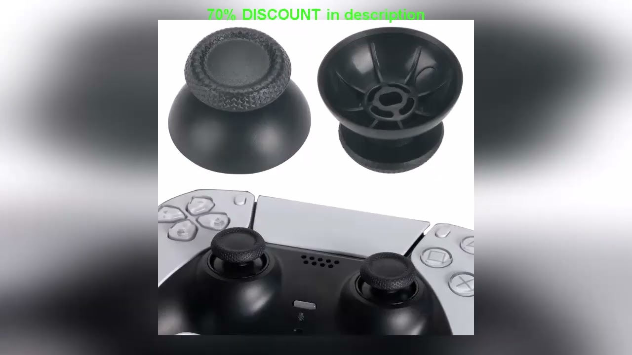 A must-have product! 500pcs For PS5 Analog Cover 3D Thumb Sticks Joystick Thumbstick Mushroom Cap