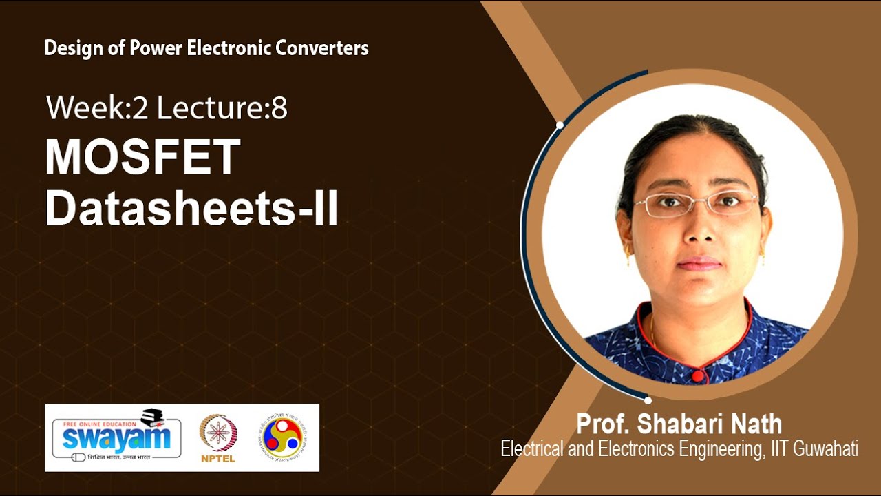 Lec 16: MOSFET Datasheets-II