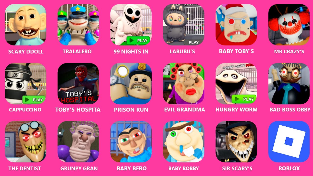 ROBLOX: ESCAPE BABY BOBBY DAYCARE (FIRST PERSON OBBY)EPIC SCHOOL, GRUMPY GRAN (SCARY OBBY)