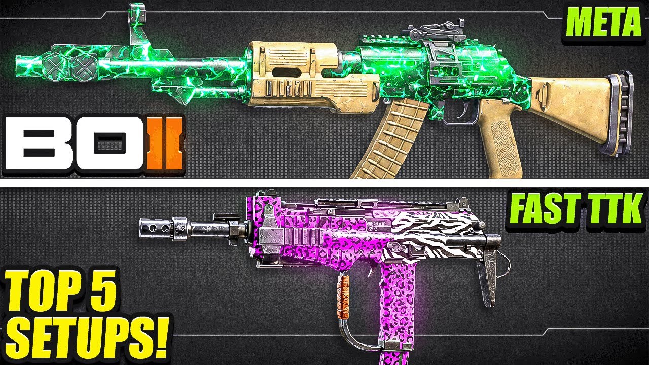 BLACK OPS 2: TOP 5 OVERPOWERED LOADOUTS TO USE! (Black Ops 2 Best Class Setups) BO2 Best Guns