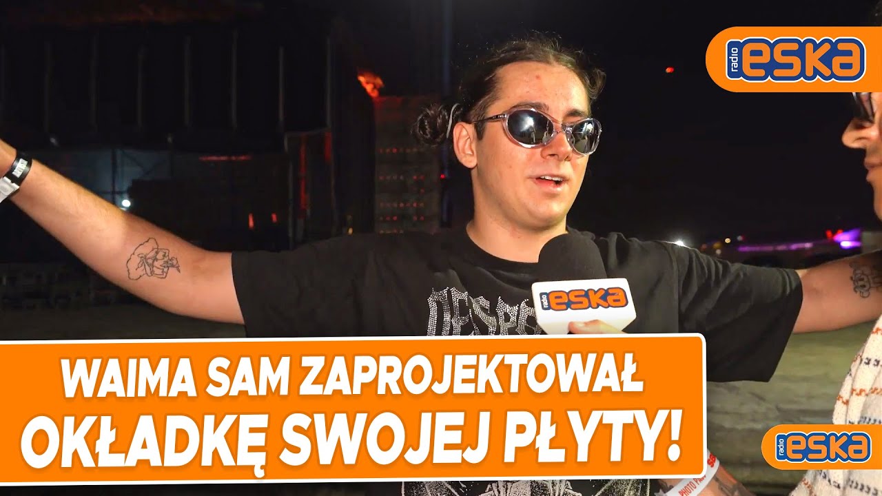 Sam zaprojektował okładkę SWOJEJ PŁYTY! | Waima x Radio ESKA