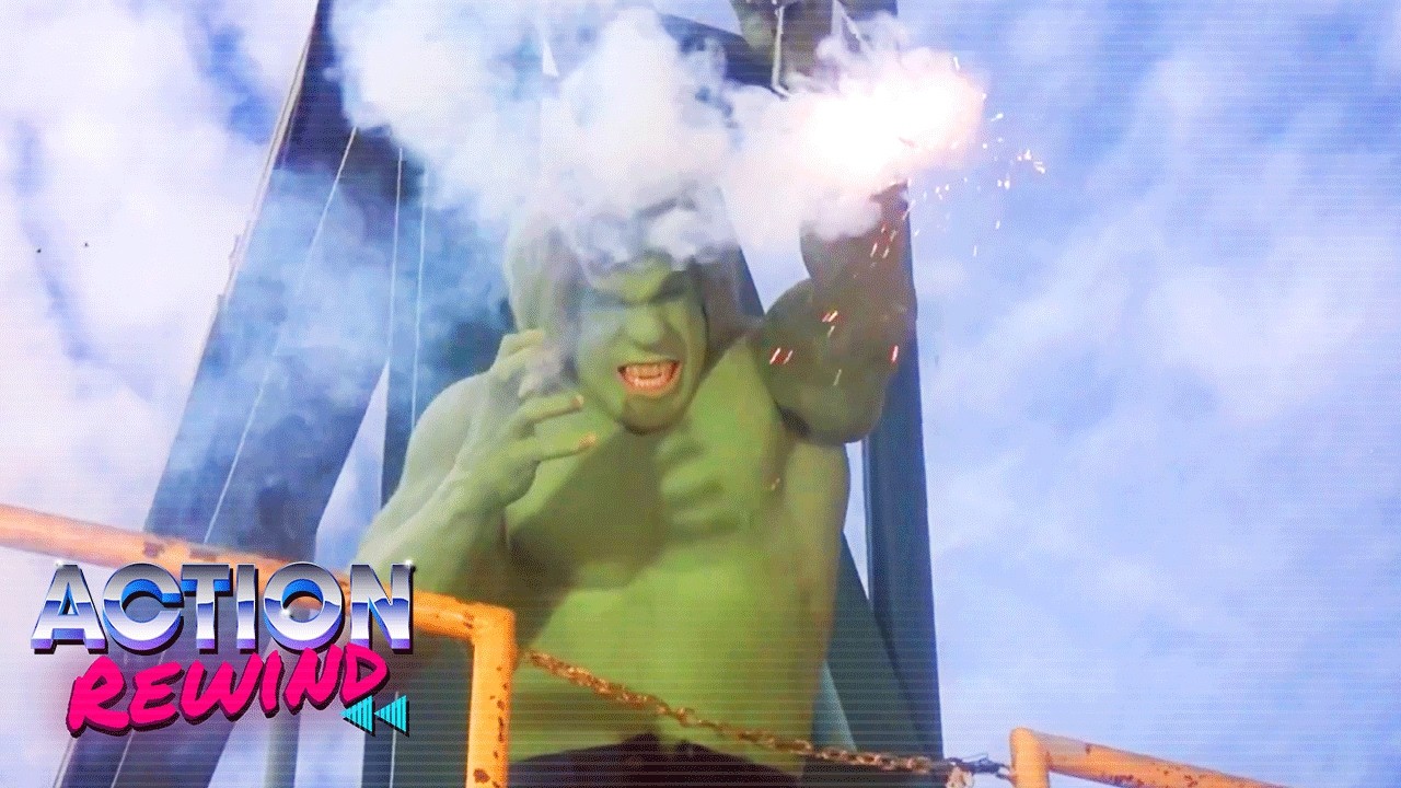 The Hulk Gets Electrocuted | The Incredible Hulk | Action Rewind