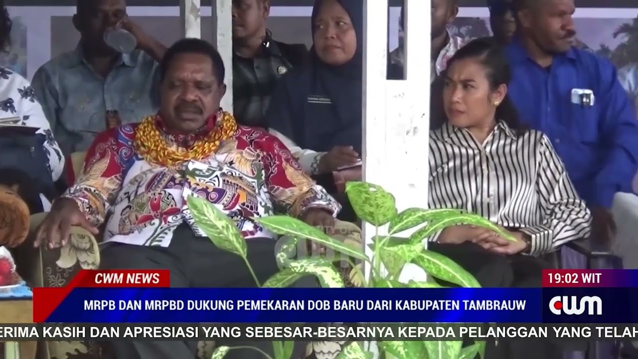 MRPB DAN MRPBD DUKUNG PEMEKARAN DOB BARU DARI KABUPATEN TAMBRAUW