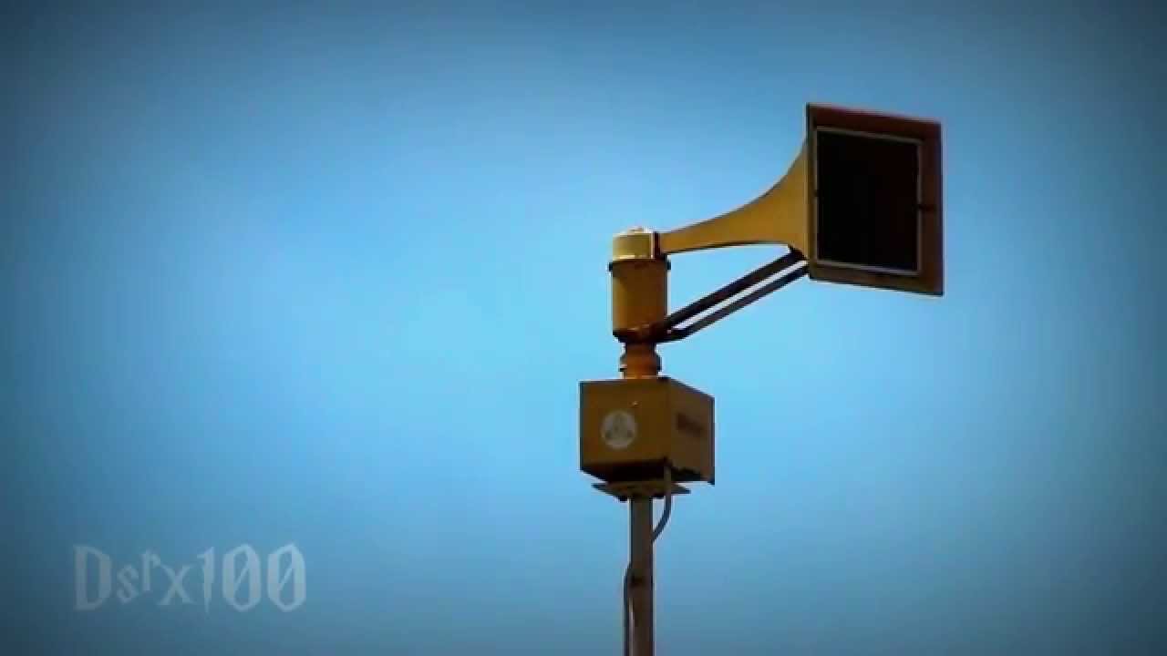 Federal Signal Thunderbolt 1000T, Attack & Alert: Paducah, KY (McCraken Co. Tornado Siren Test, HD)