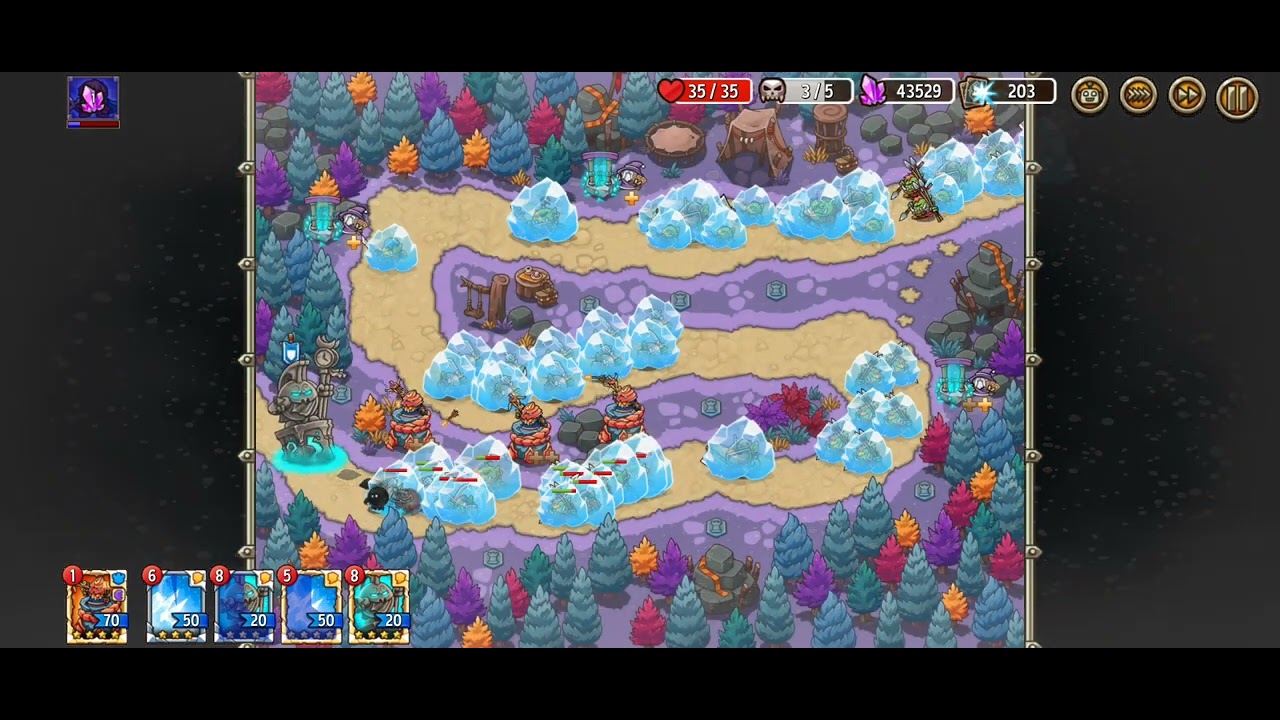 Crazy Defense Heroes Isle of the Horde - Rocking Orcs nightmare