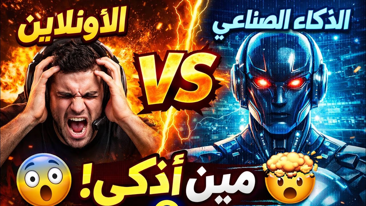 سيبت البشر ولعبت ضد الذكاء الاصطناعي🔥🤯 النتيجة صادمة! 🤖🔥