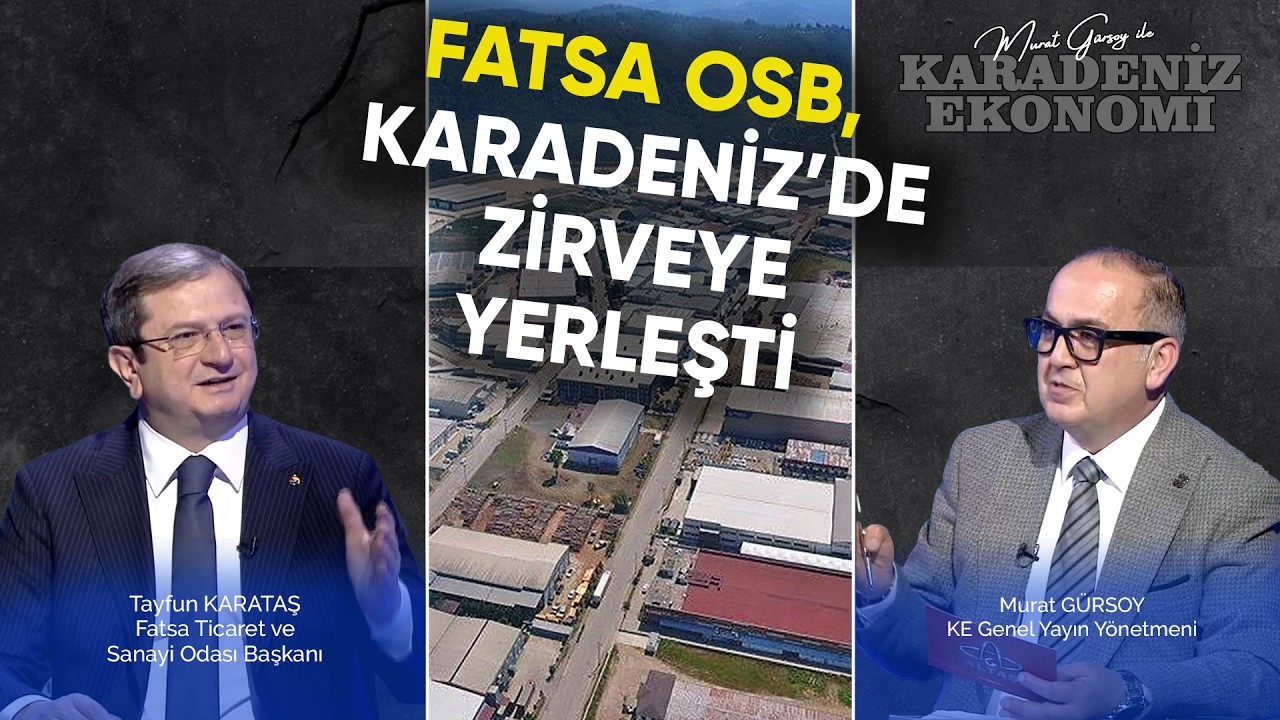 Fatsa OSB, Karadeniz’de Zirveye Yerleşti