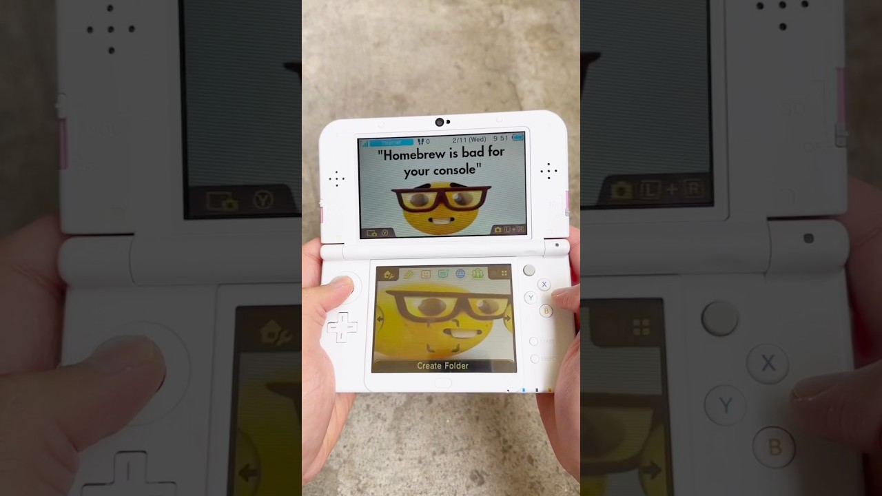 Почему самодельные программы плохи на 3DS