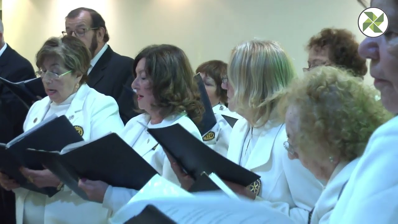 2o. ENCUENTRO CORAL ORG. POR CACEPA, EN SU 34o. ANIVERSARIO - CORO ROTARIO DEL ESTE: POPURRÍ TANGOS